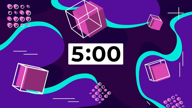 3D Countdown Video 4-Pack